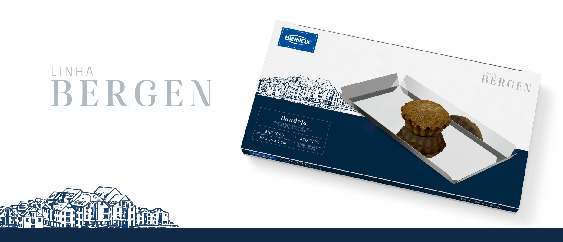Brinox - Embalagem Linha Bergen
