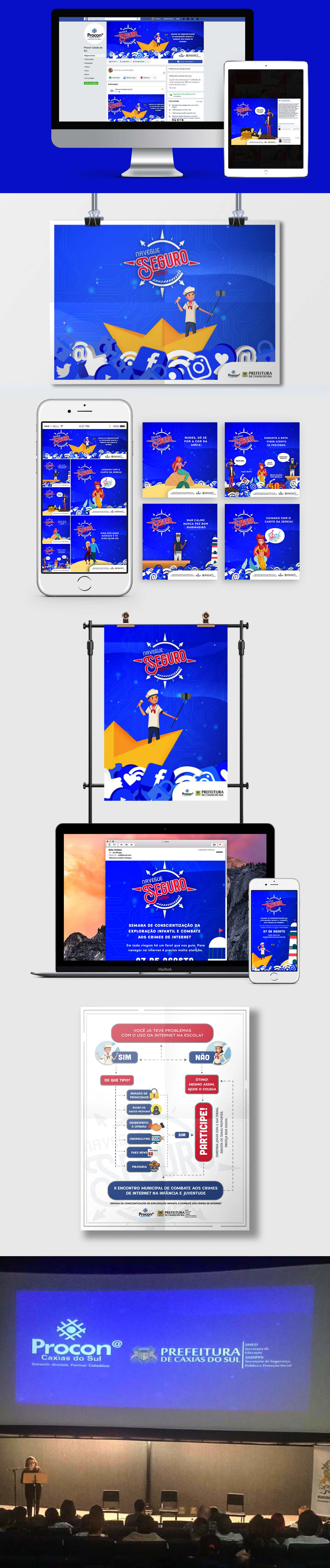 Campanha navegue seguro