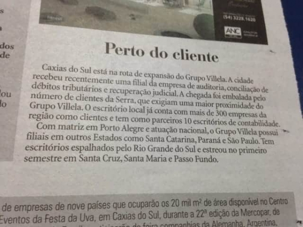 Grupo Villela na mdia